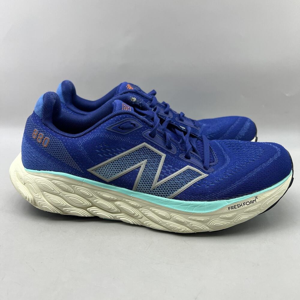 New Balance Fresh Foam 880v14 Running Shoes Men Size 9 Blue Mesh Comfort Sneaker